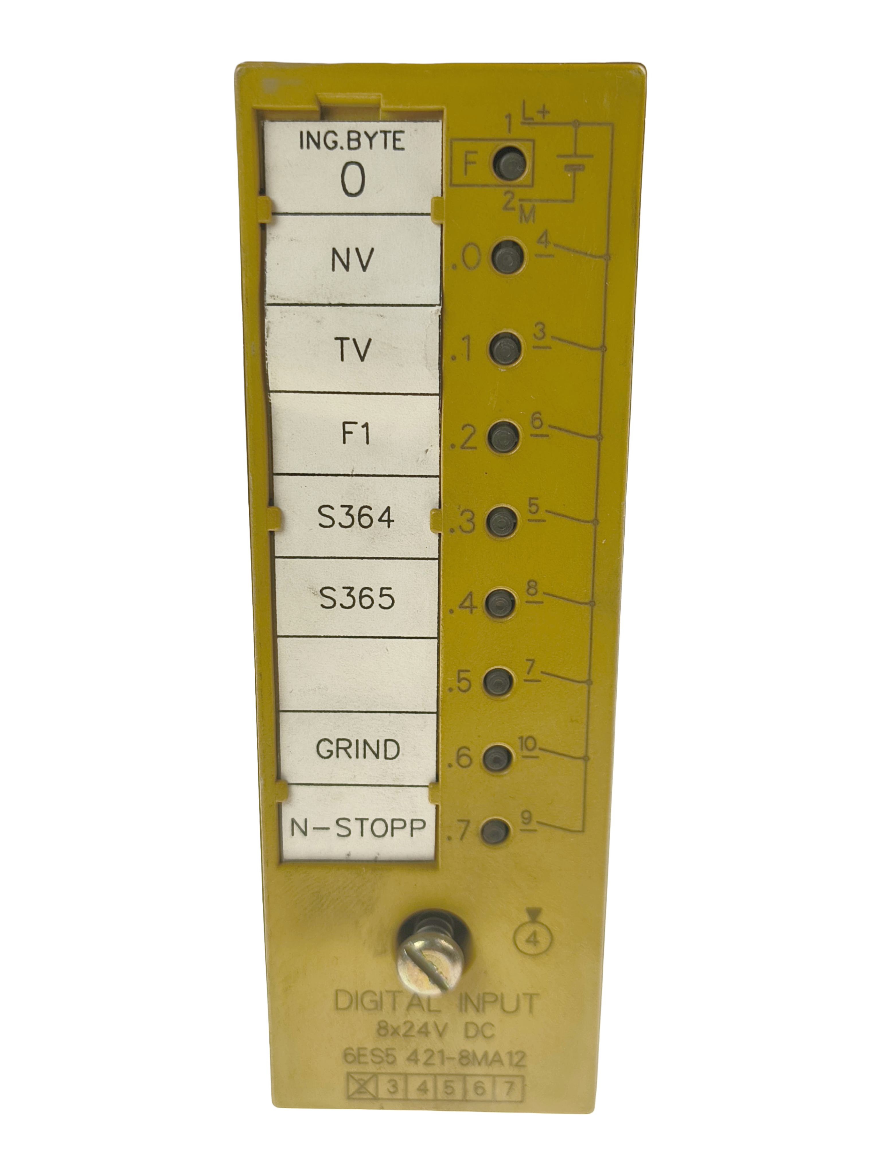 Siemens 6ES5421-8MA12 ***Spare part*** SIMATIC S5, Digital input 421 Non-isolated for S5-90U... — PLC Modules & Extensions