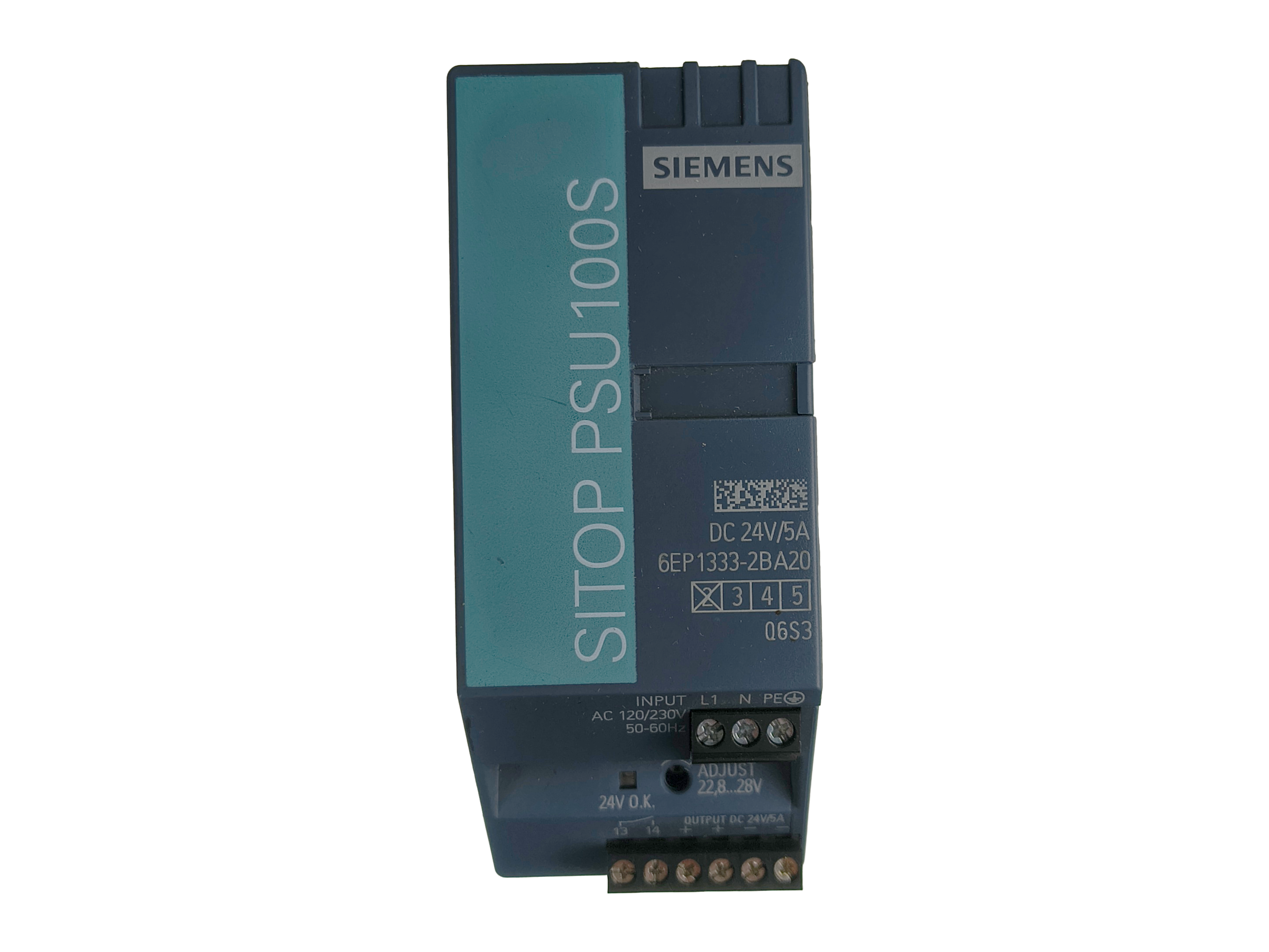 Siemens 6EP1333-2BA20 SITOP PSU100S 24V/5A — Power Supply