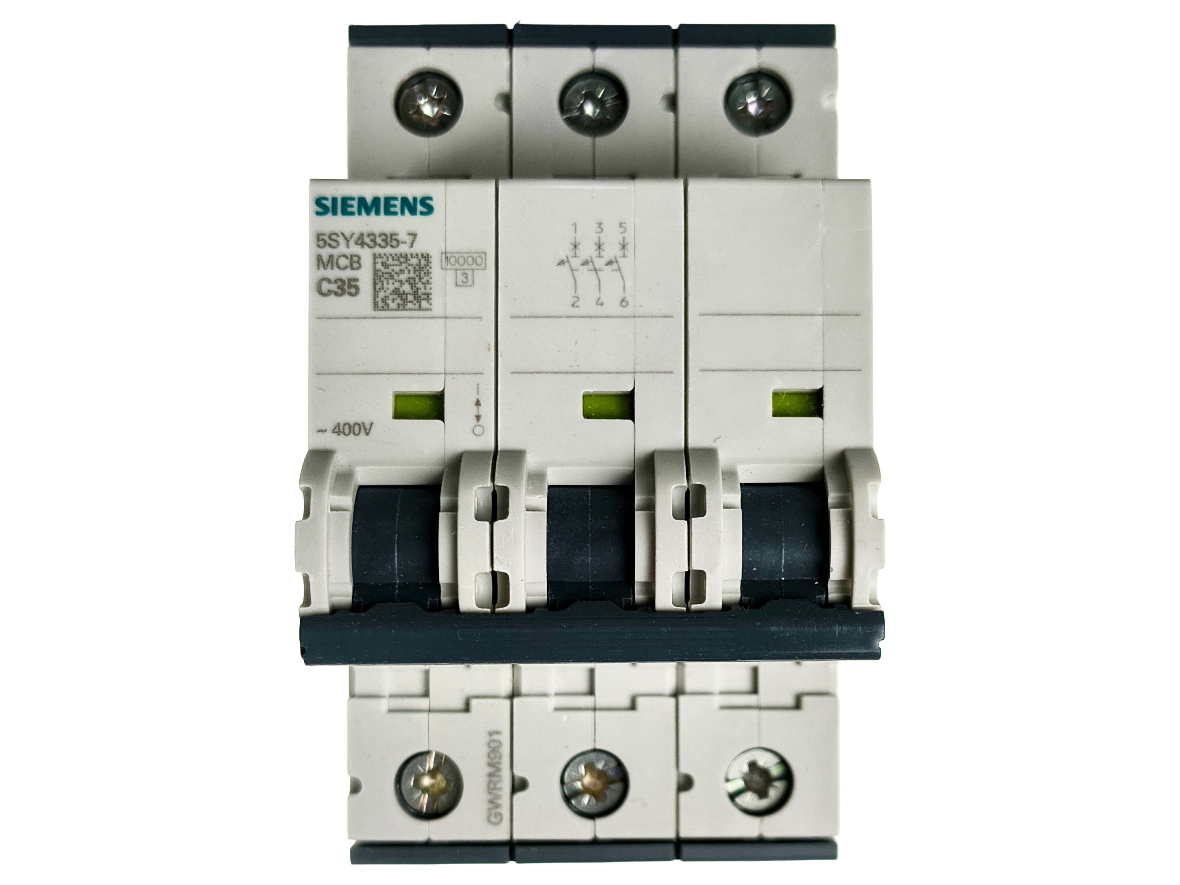 Siemens 5SY4335-7 SUP PTOR 5SY4 3P 480V 35A 5K C-TRIP — Interruptores automáticos y fusibles