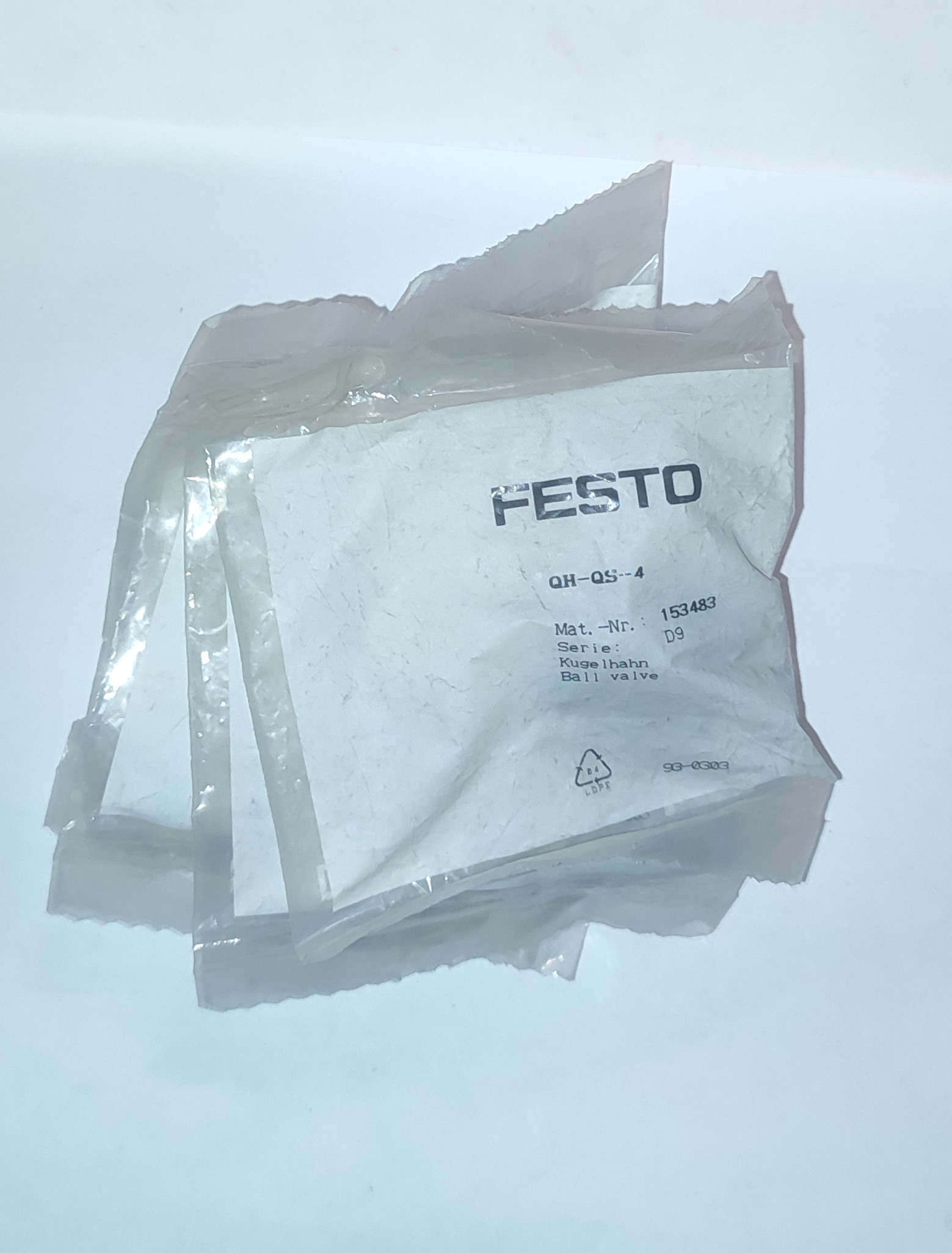 Festo 153483 Ball valve