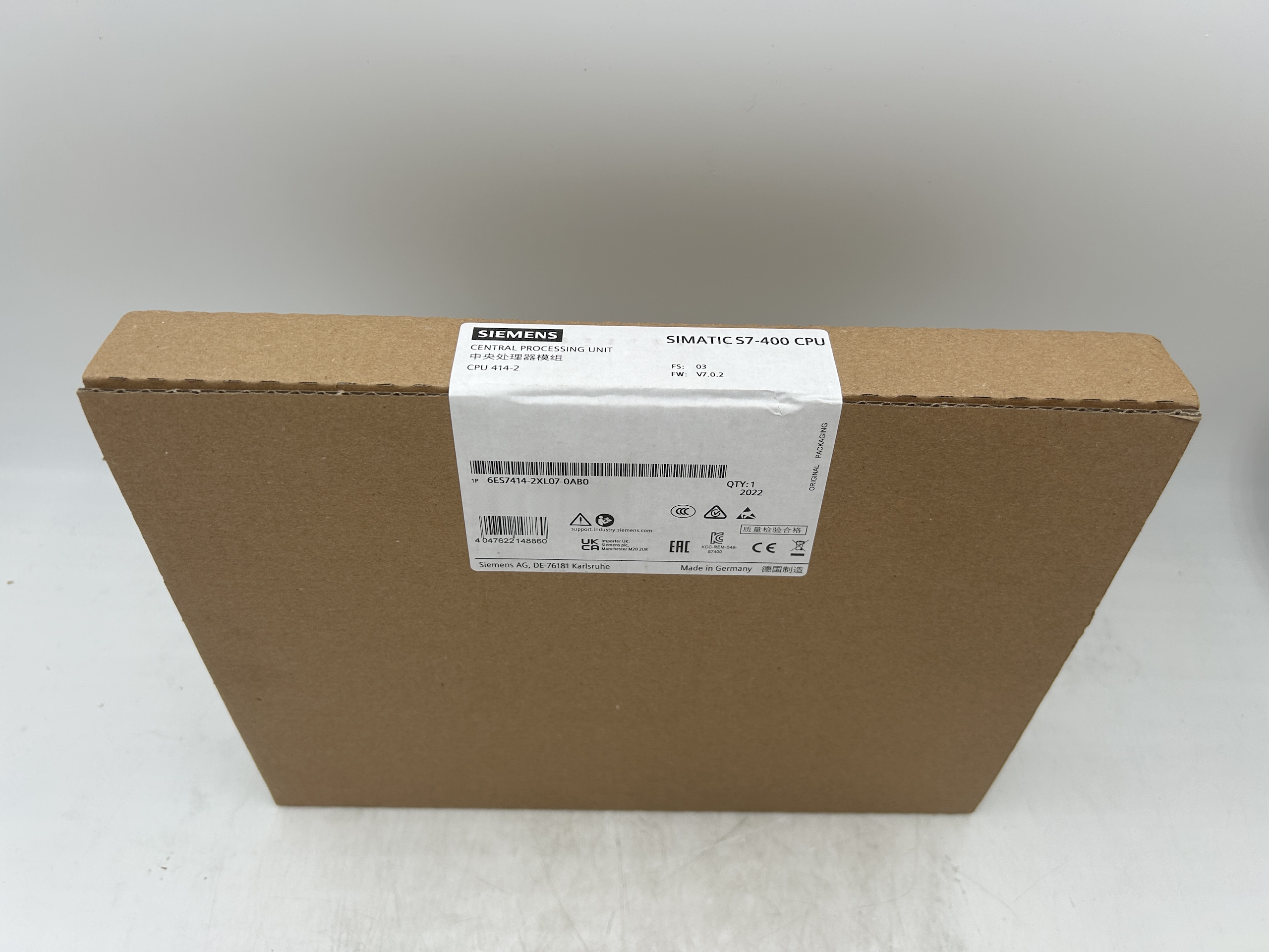 6ES7414-2XL07-0AB0 Siemens, PLC