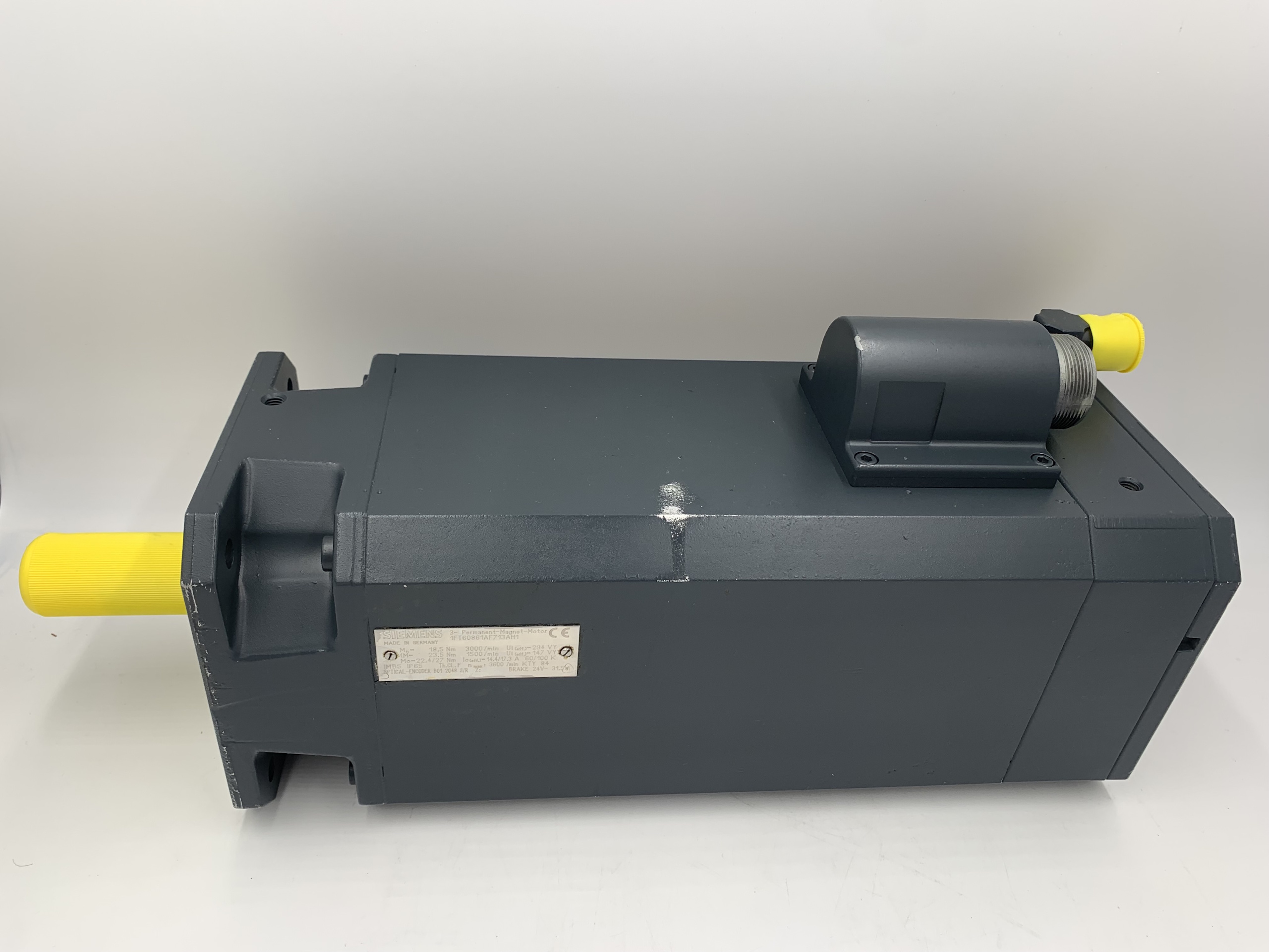 Siemens 1FT6086-1AF71-3AH1 SIMOTICS S Synchronous Servo Motor 1FT6 — Electric Motors