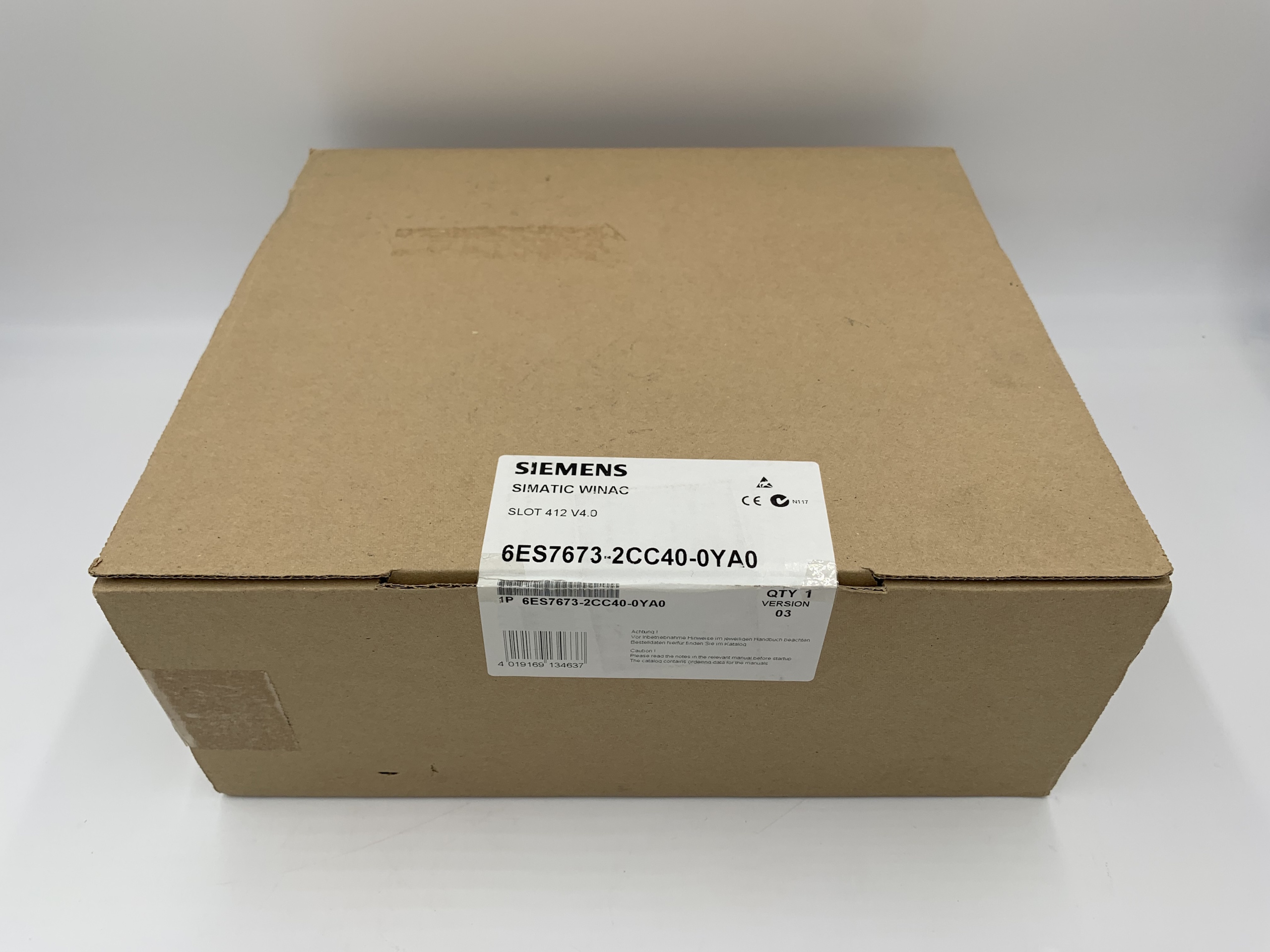 Siemens 6ES7673-2CC40-0YA0 SIMATIC WinAC Slot 412 V4.0 — General Accessories