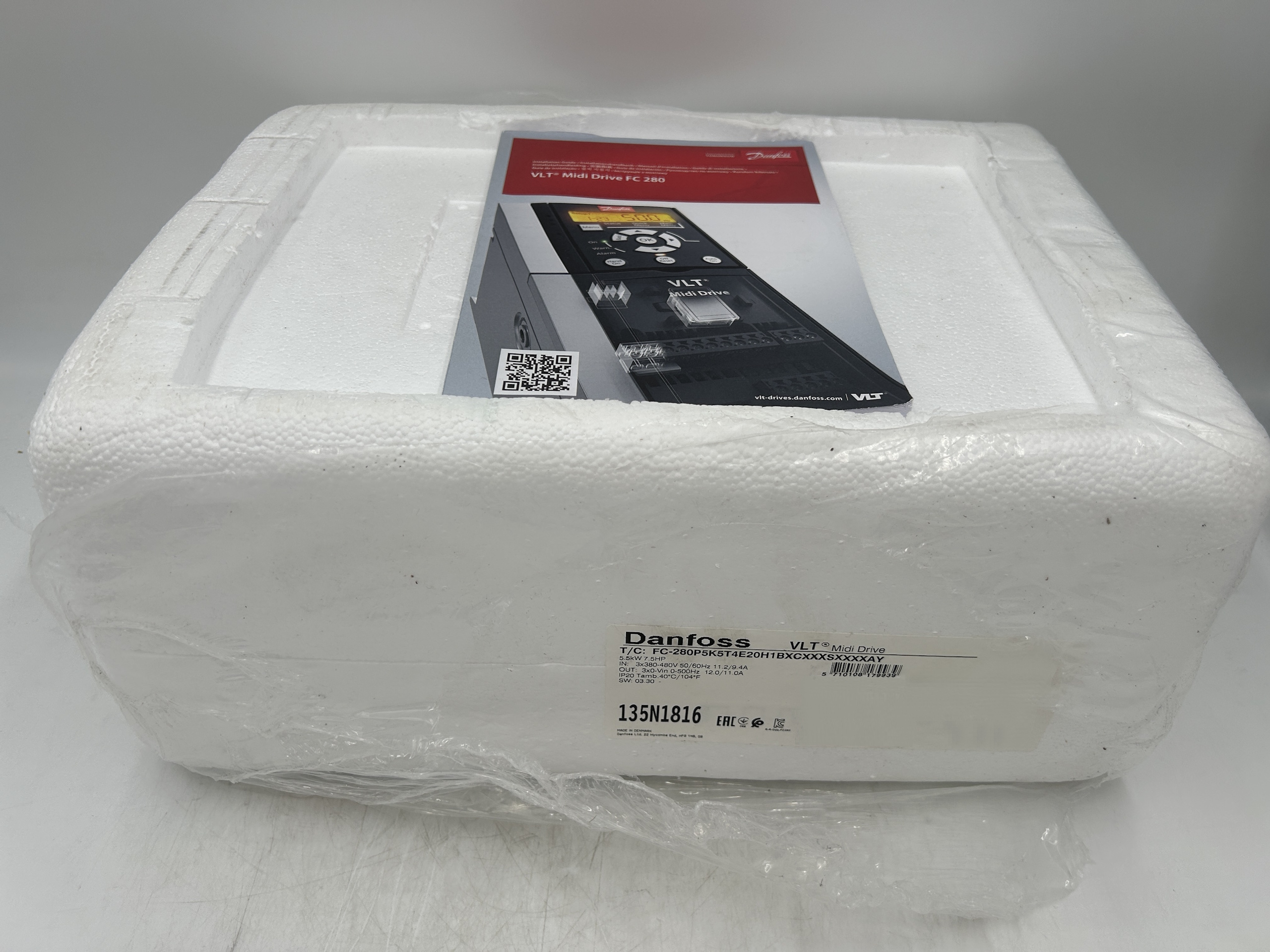 Danfoss 135N1816 FC-280P5K5T4E20H1BXCXXXSXXXXAY