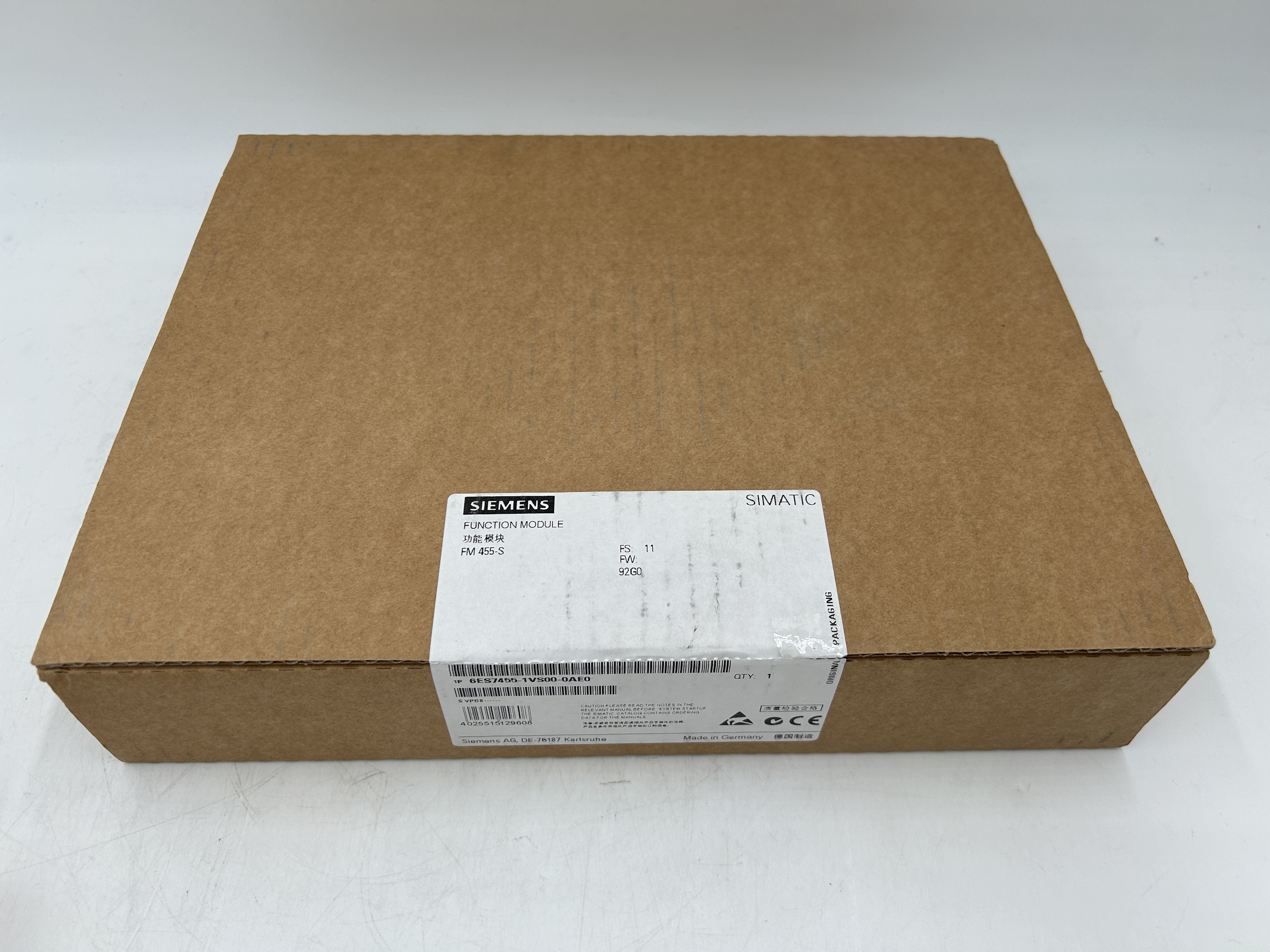 Siemens 6ES7455-1VS00-0AE0 MODULE FM455S PID16 32DO 20-800MS S7400 — PLC