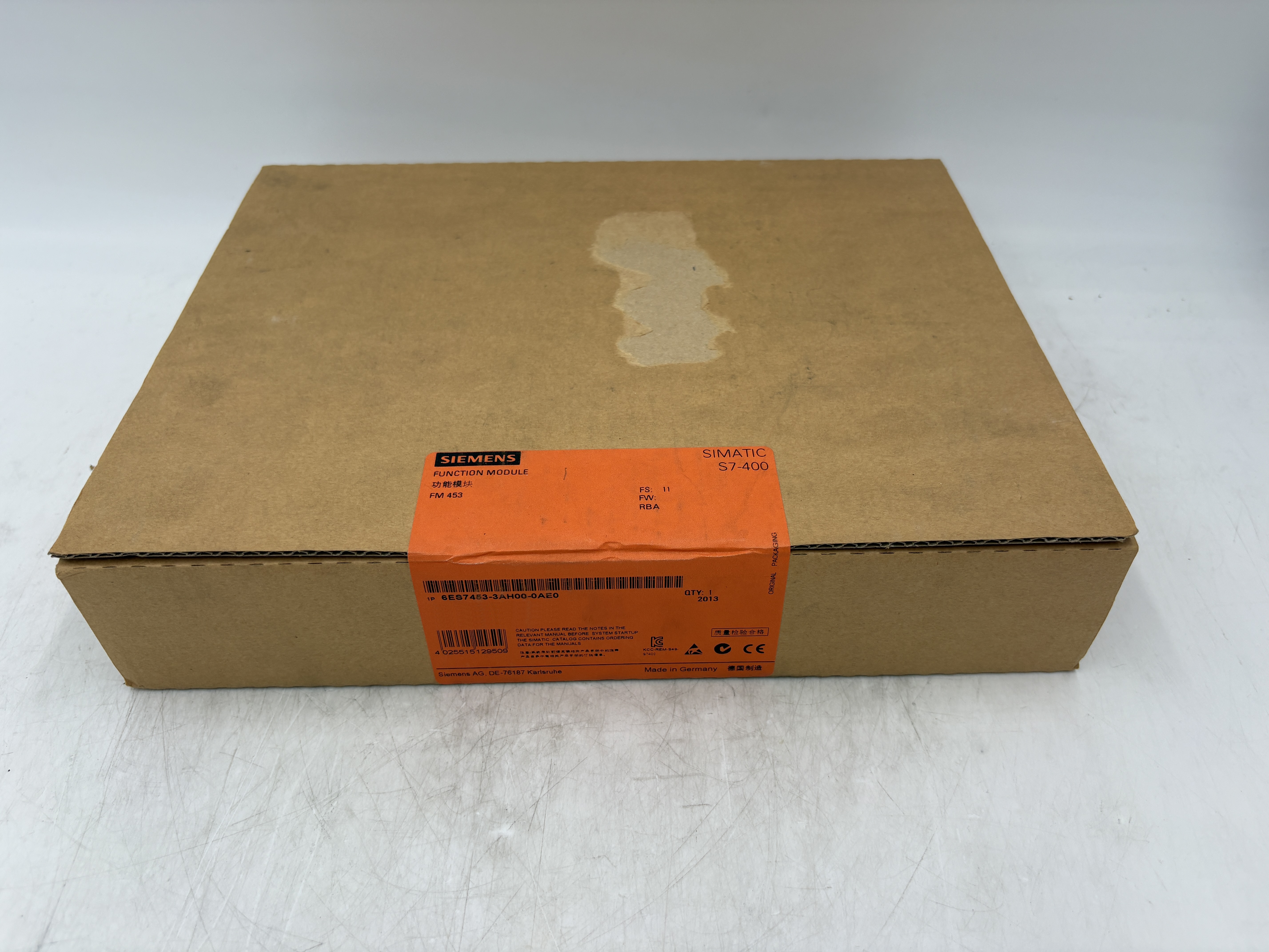Siemens 6ES7453-3AH00-0AE0 SIMATIC S7-400, Function Module FM453 for Positioning with Servo and Stepper Motors — Moduli PLC ed estensioni