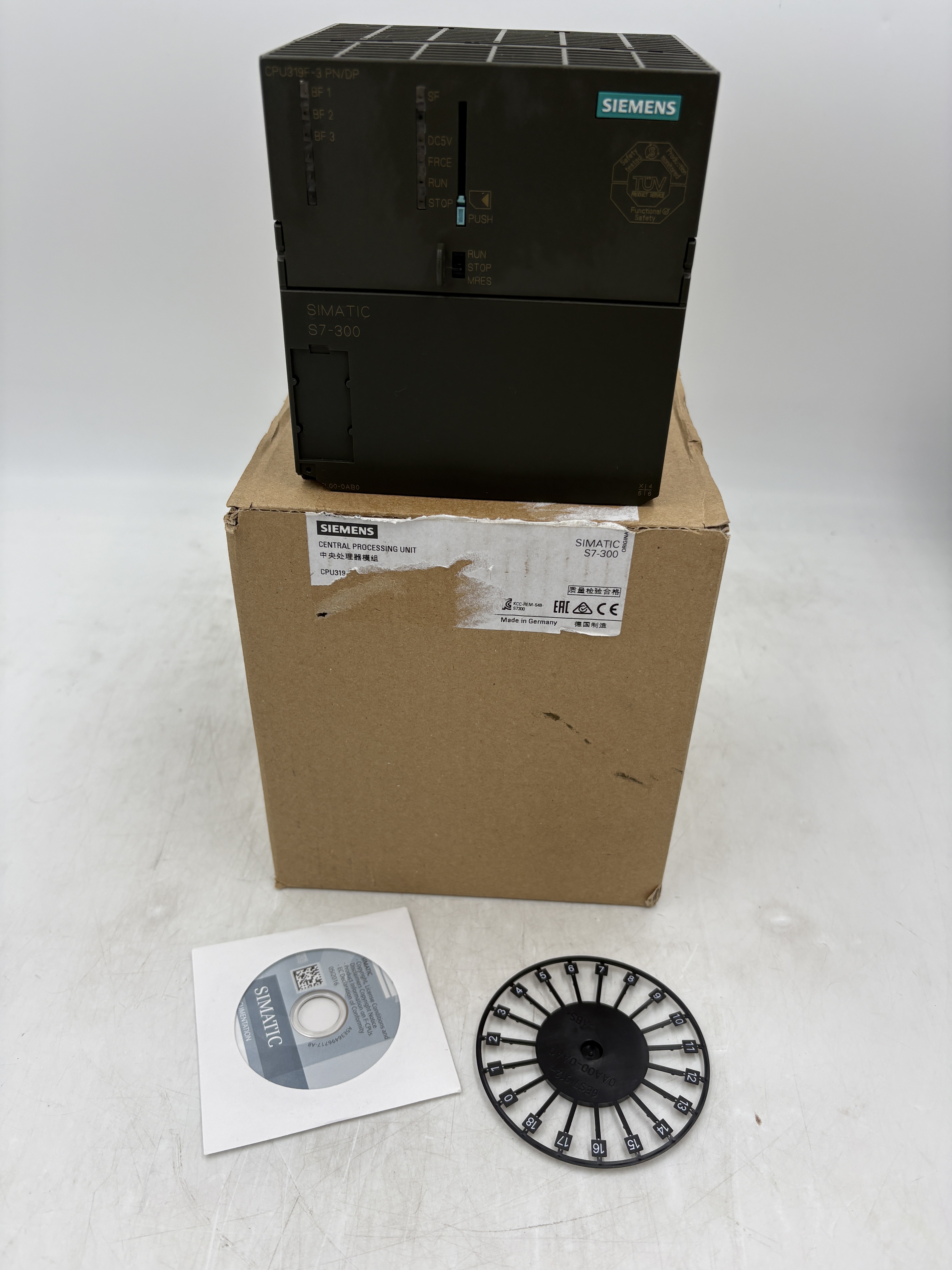Siemens 6ES7318-3FL00-0AB0 ***Spare part*** SIMATIC S7-300 CPU319F-3 PN/DP, Central processing un... — PLCs