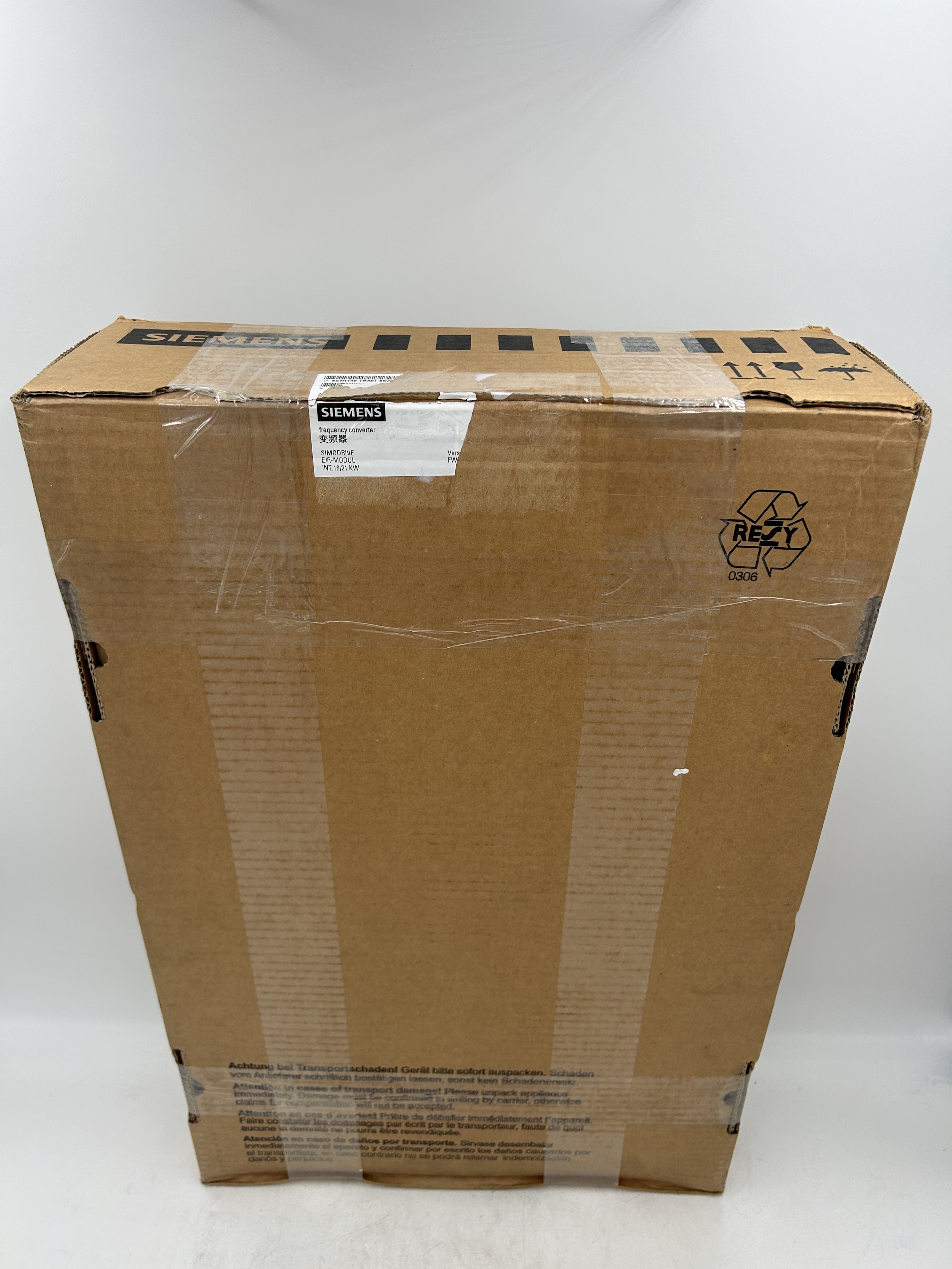 Siemens 6SN1145-1BA01-0BA1 ***spare part*** SIMODRIVE 611 infeed/regenerative feedback module, 16... — PLC