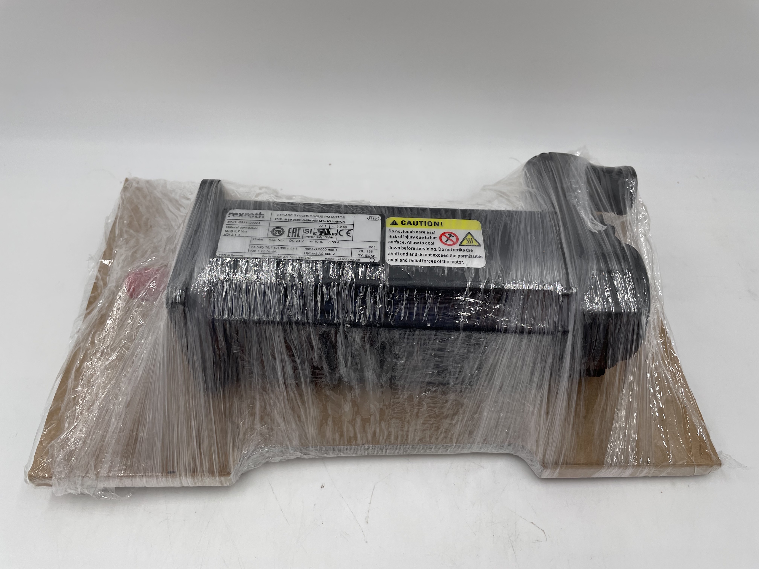 Bosch Rexroth R911320224 SERVOMOTOR MSK040C-0450-NN-M1-UG1-NNNN