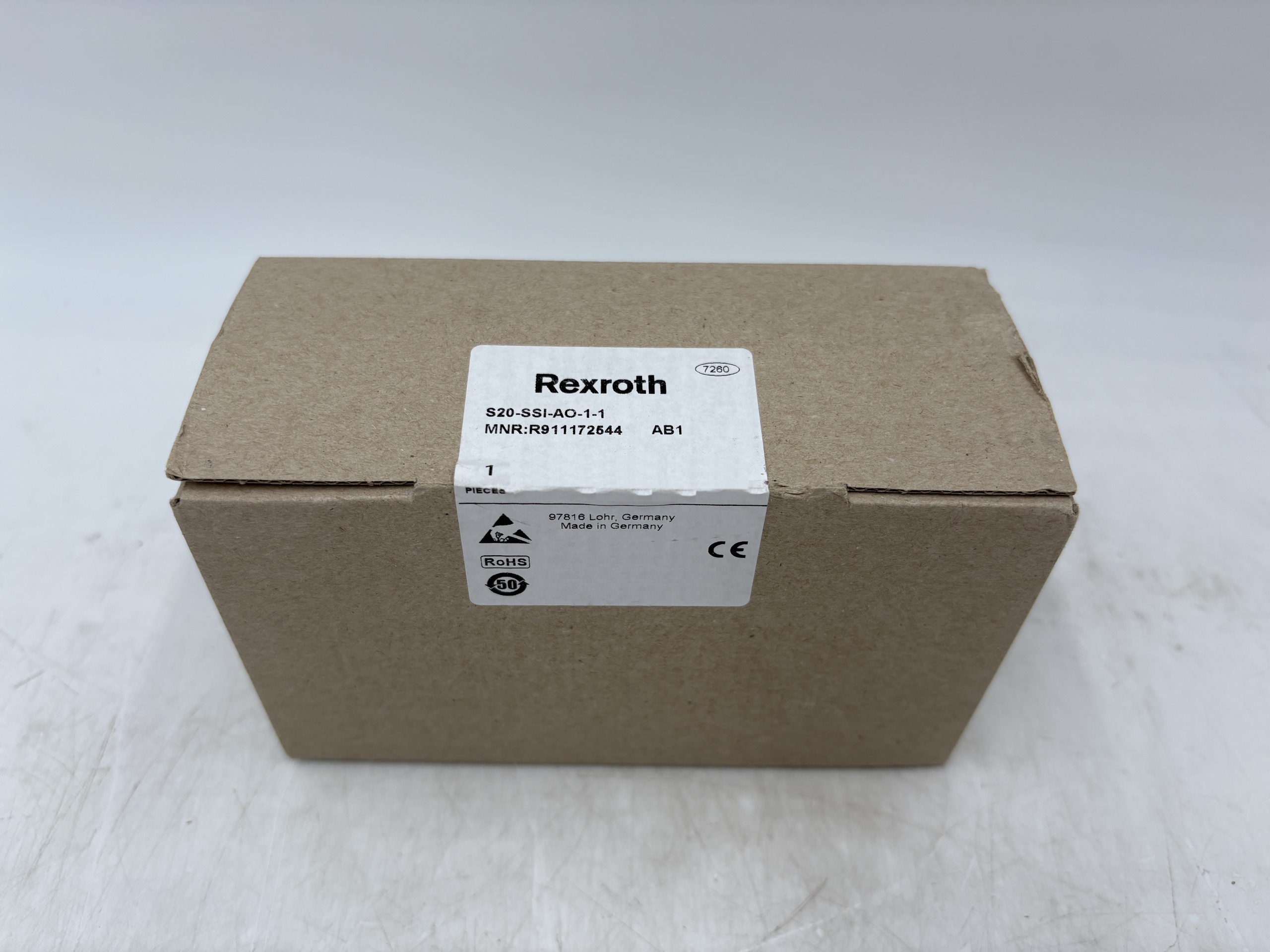 Bosch Rexroth R911172544 FUNCTIONAL MODULE S20-SSI-AO-1/1