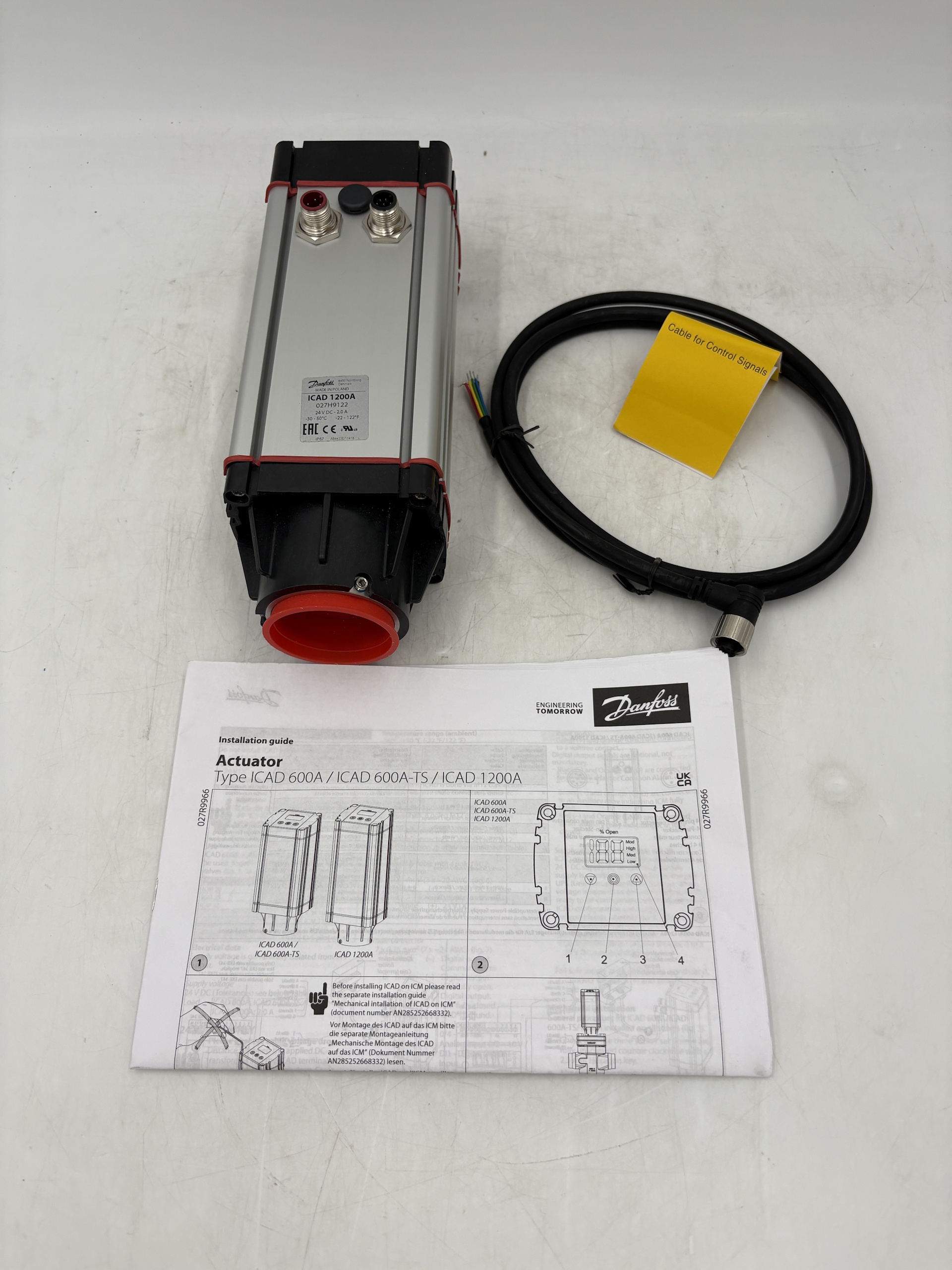 Danfoss 027H9122 Actuator, ICAD 1200A
