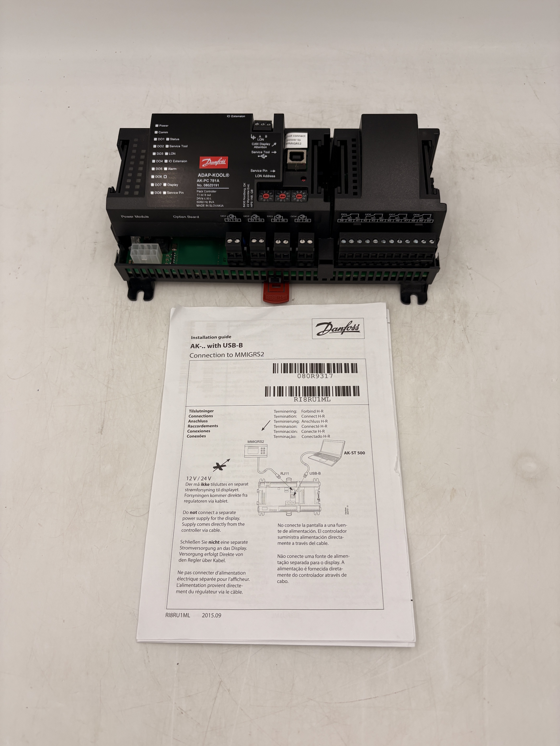 Danfoss 080Z0191 Pack controller, AK-PC 781A