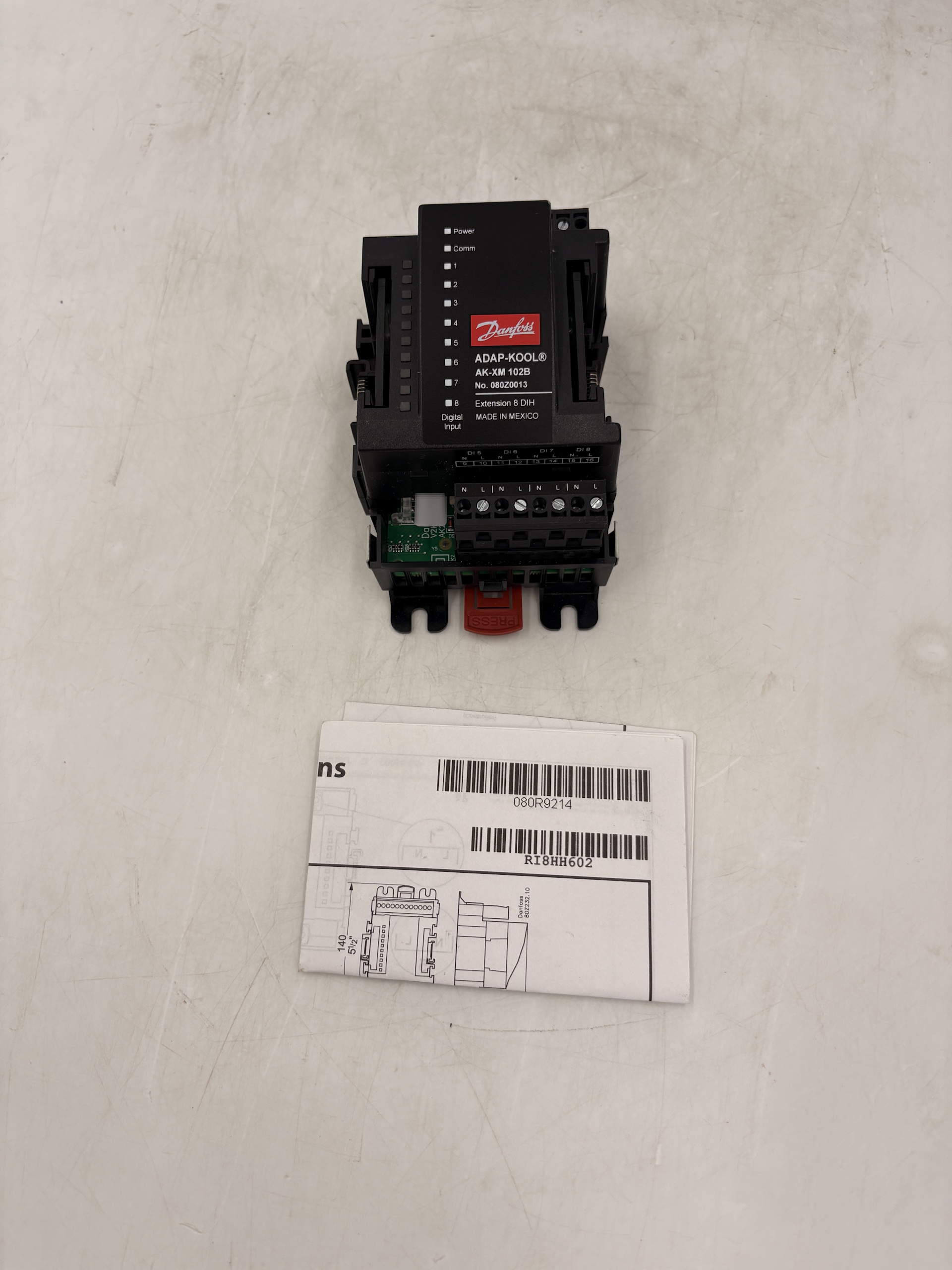 Danfoss 080Z0013 I/O module, AK-XM 102B