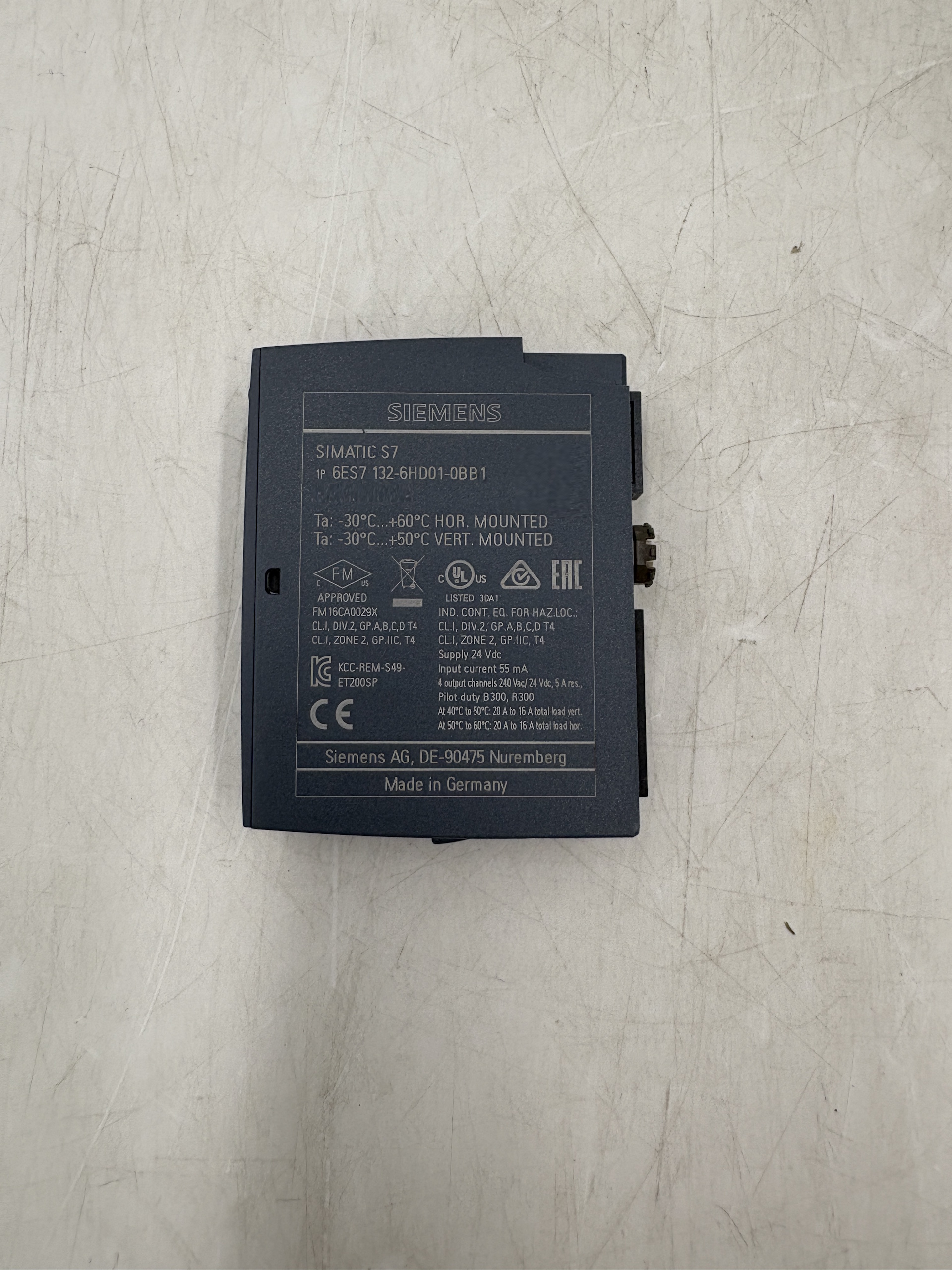 Siemens 6ES7132-6HD01-0BB1 ET 200SP. RQ NO 4x 120VDC..230VAC/5A.PU1 — Moduli PLC ed estensioni