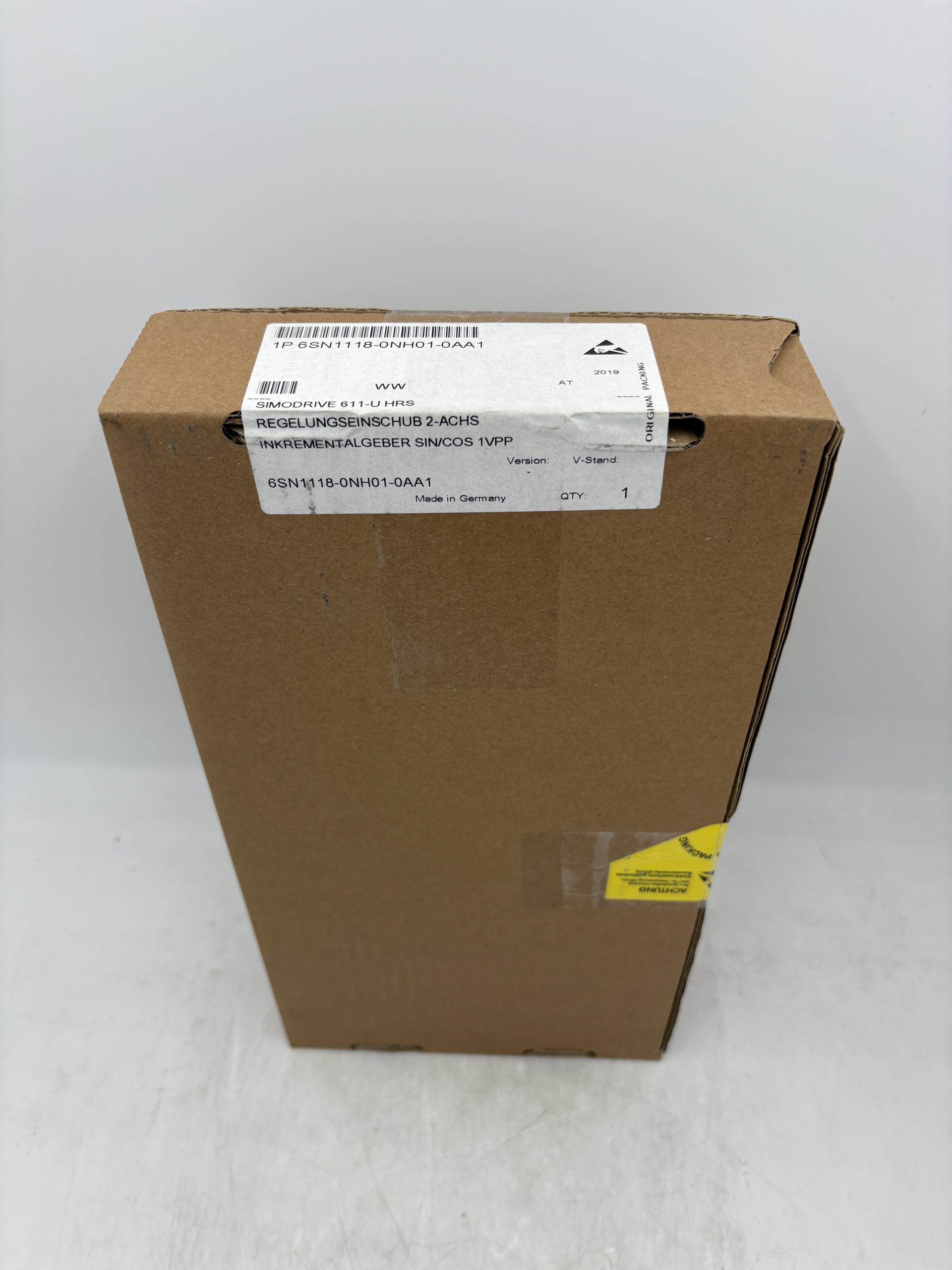 Siemens 6SN1118-0NH01-0AA1 ***SPARE PART*** SIMODRIVE 611 UNIVERSAL HR 2-AXIS CONTROL LOOP BLOCK ... — Servomotori e servoazionamenti