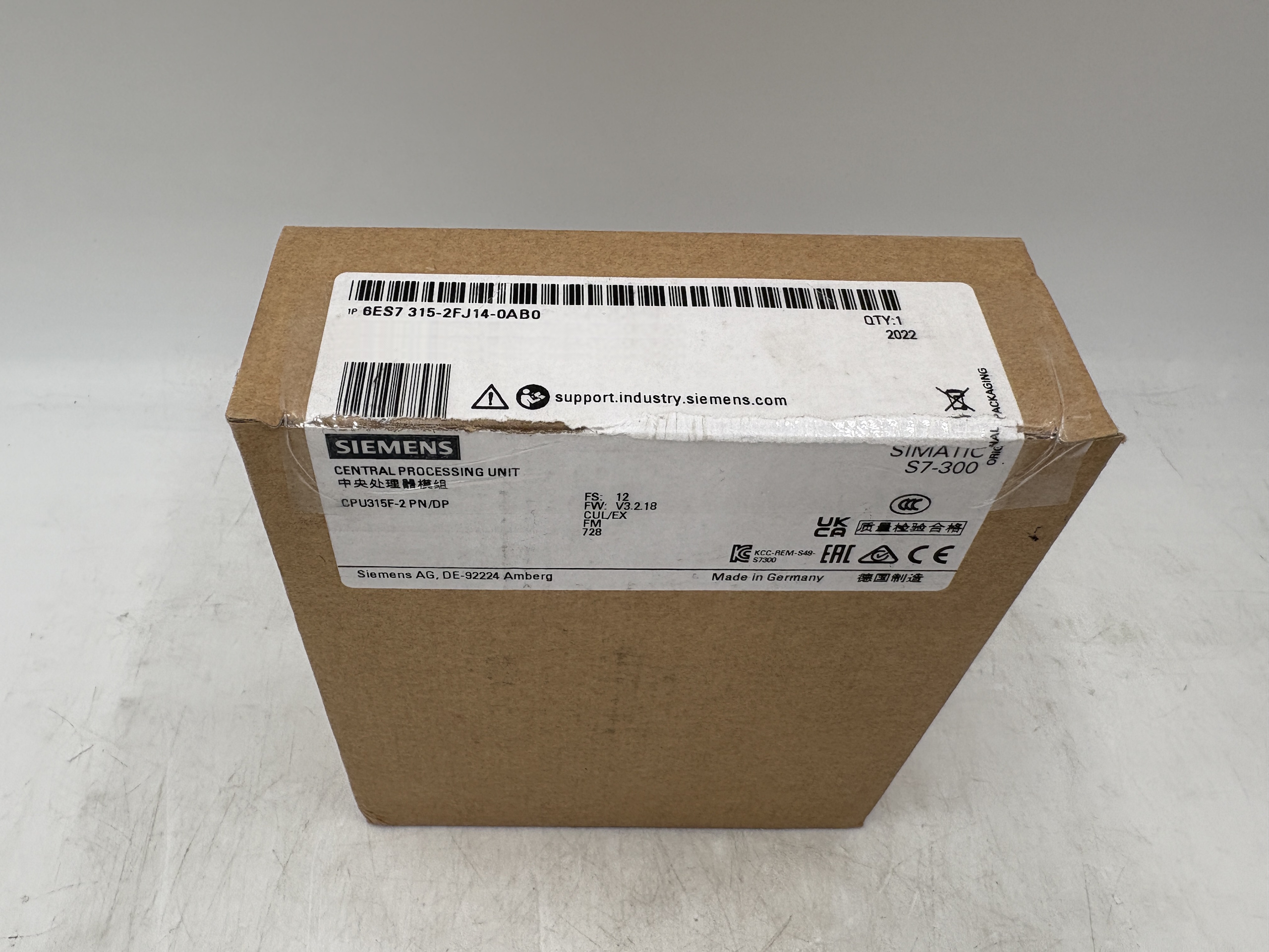 6ES7315-2FJ14-0AB0 Siemens, PLC