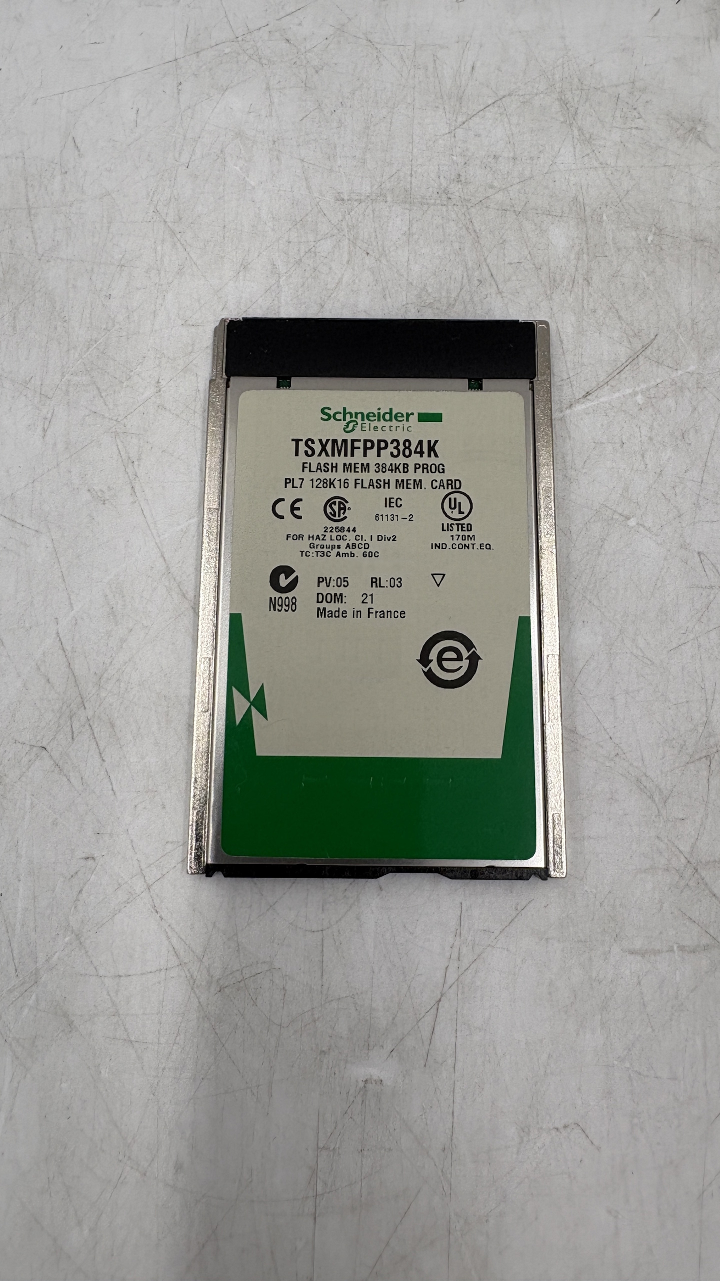Schneider Electric TSXMFPP384K — Accessori generali