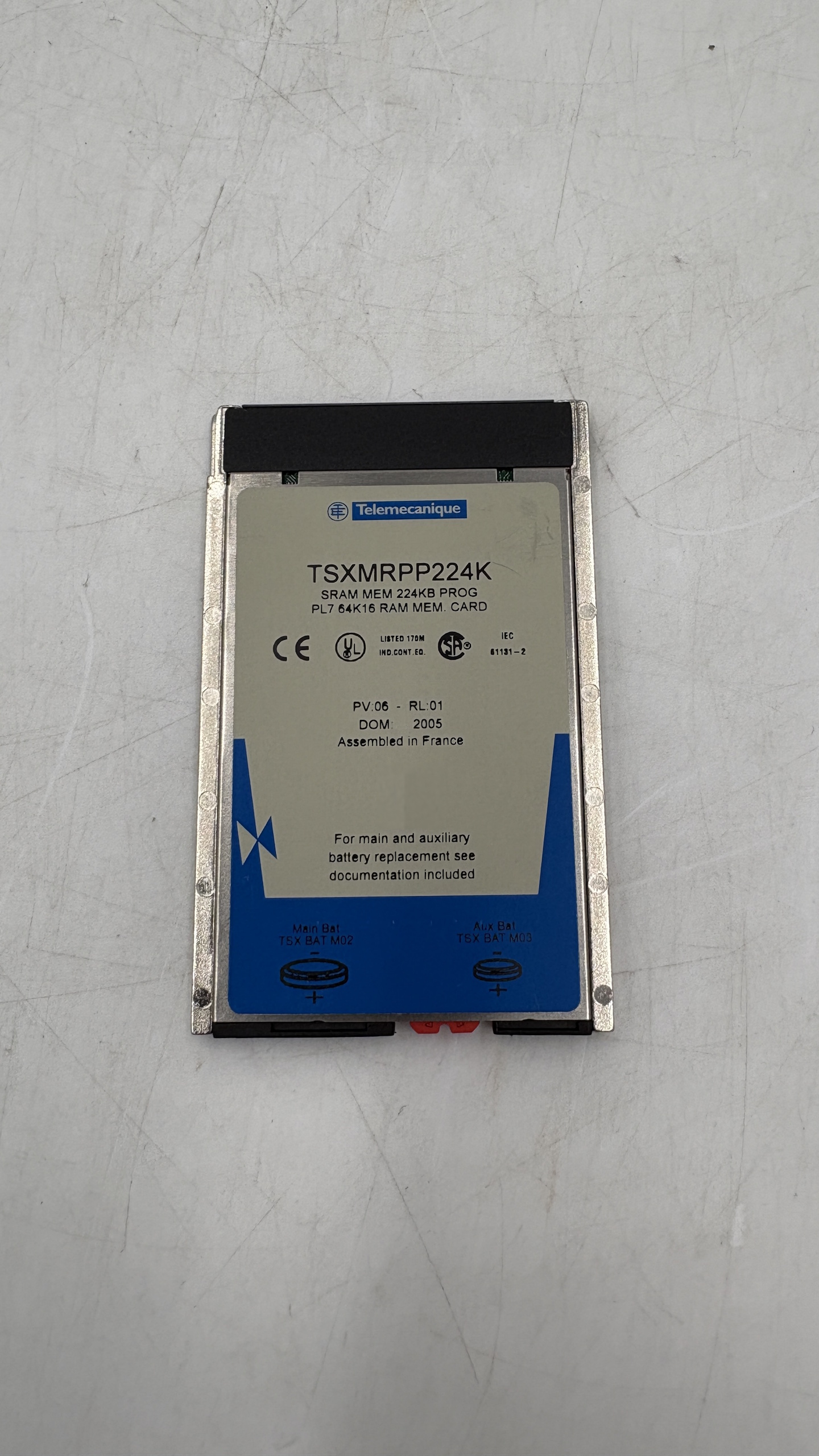 Schneider Electric TSXMRPP224K — Accessori generali