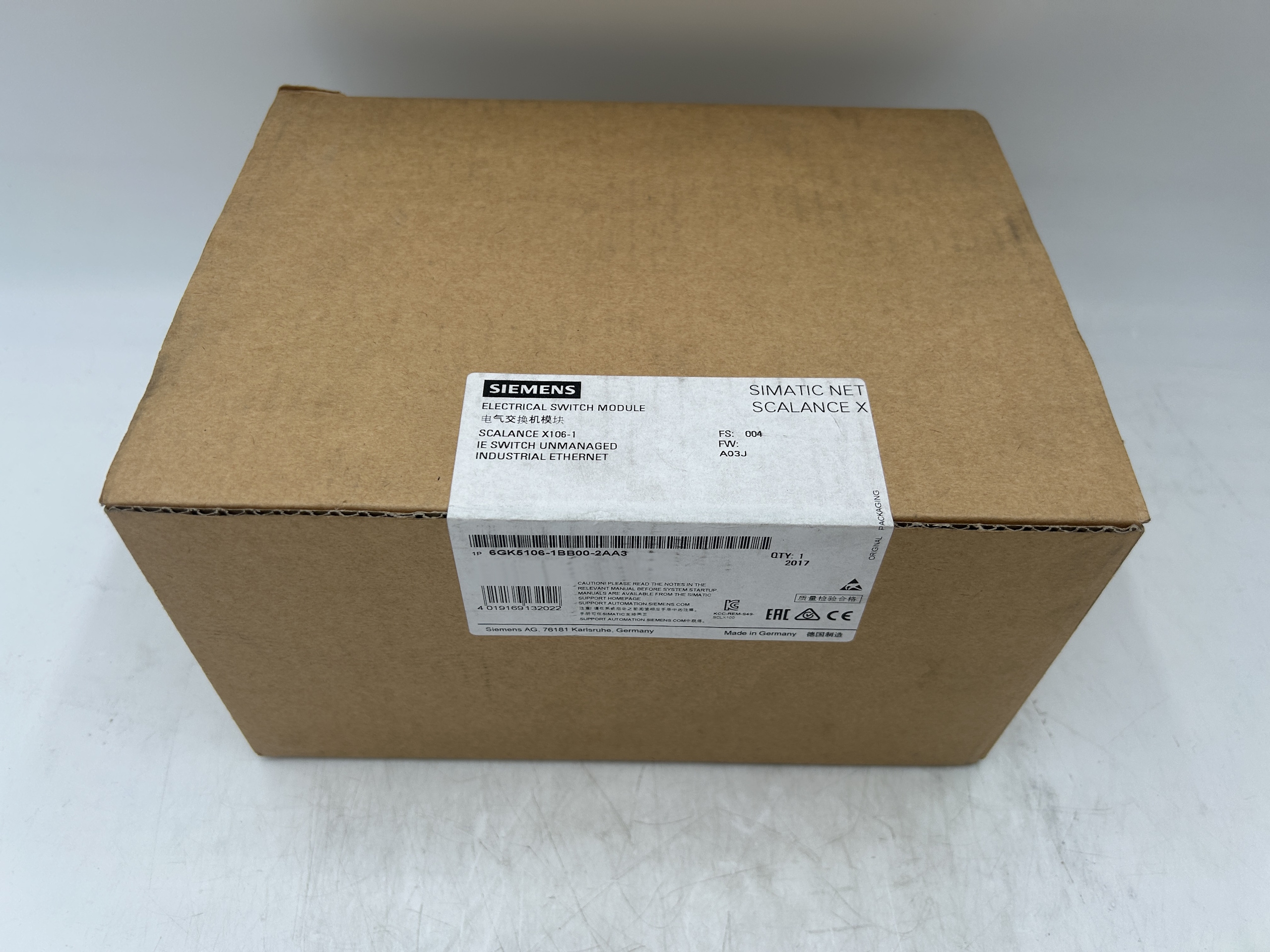 6GK5106-1BB00-2AA3 Siemens, I/O remoto e comunicazione