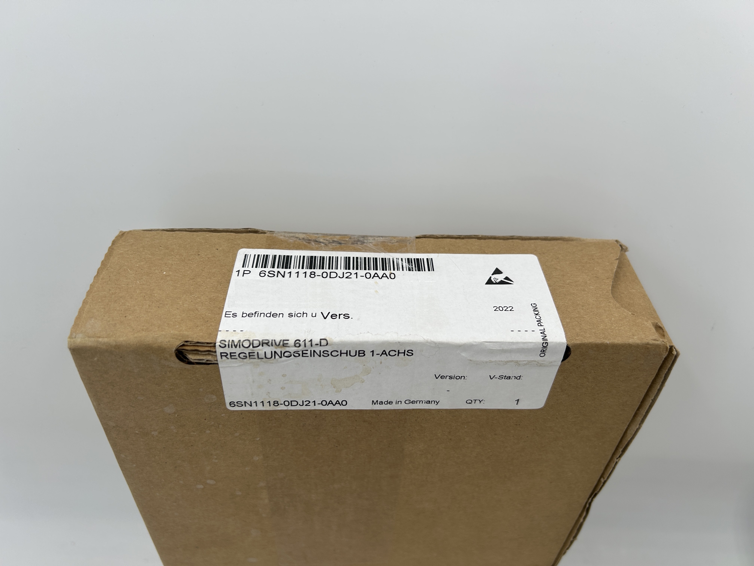 Siemens 6SN1118-0DJ21-0AA0 ****spare part**** SIMODRIVE 611 digital high-performance 1-axis Contr... — PLC
