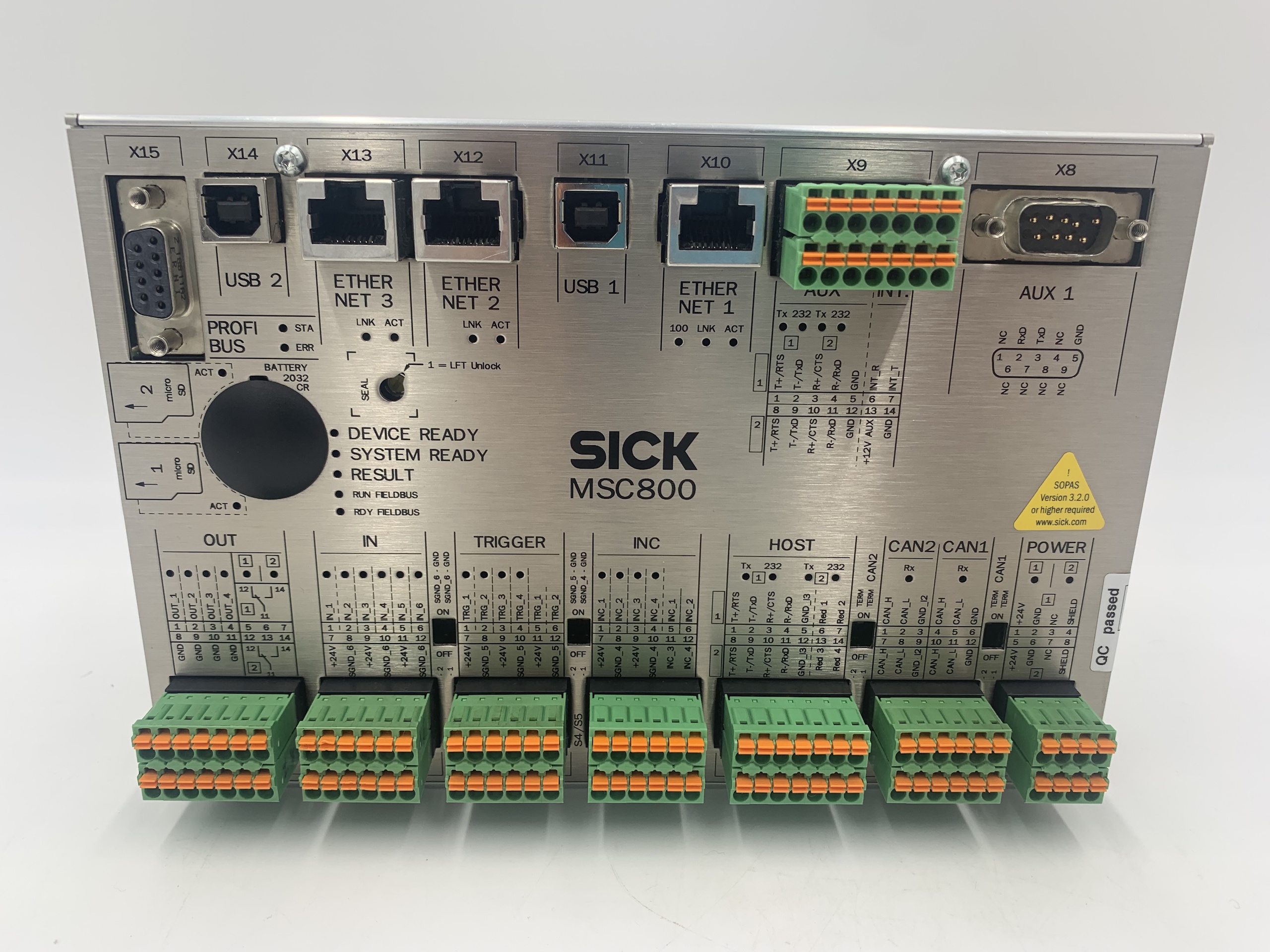 Sick MSC800-0000 — PLC