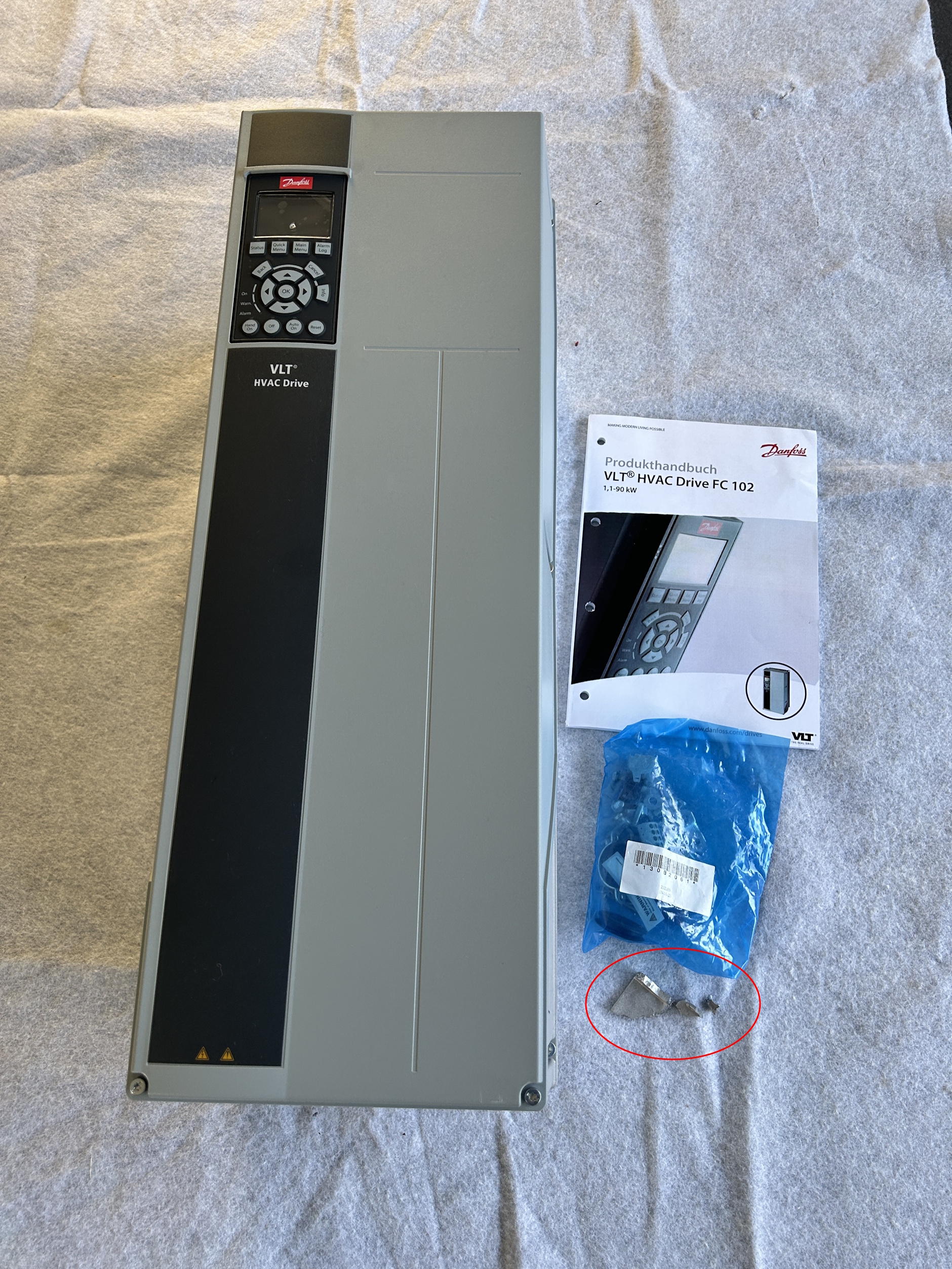 Danfoss 131B4268 FC-102P30KT4E55H1XGXXXXSXXXXAXBXCXXXXDX — Accessori generali