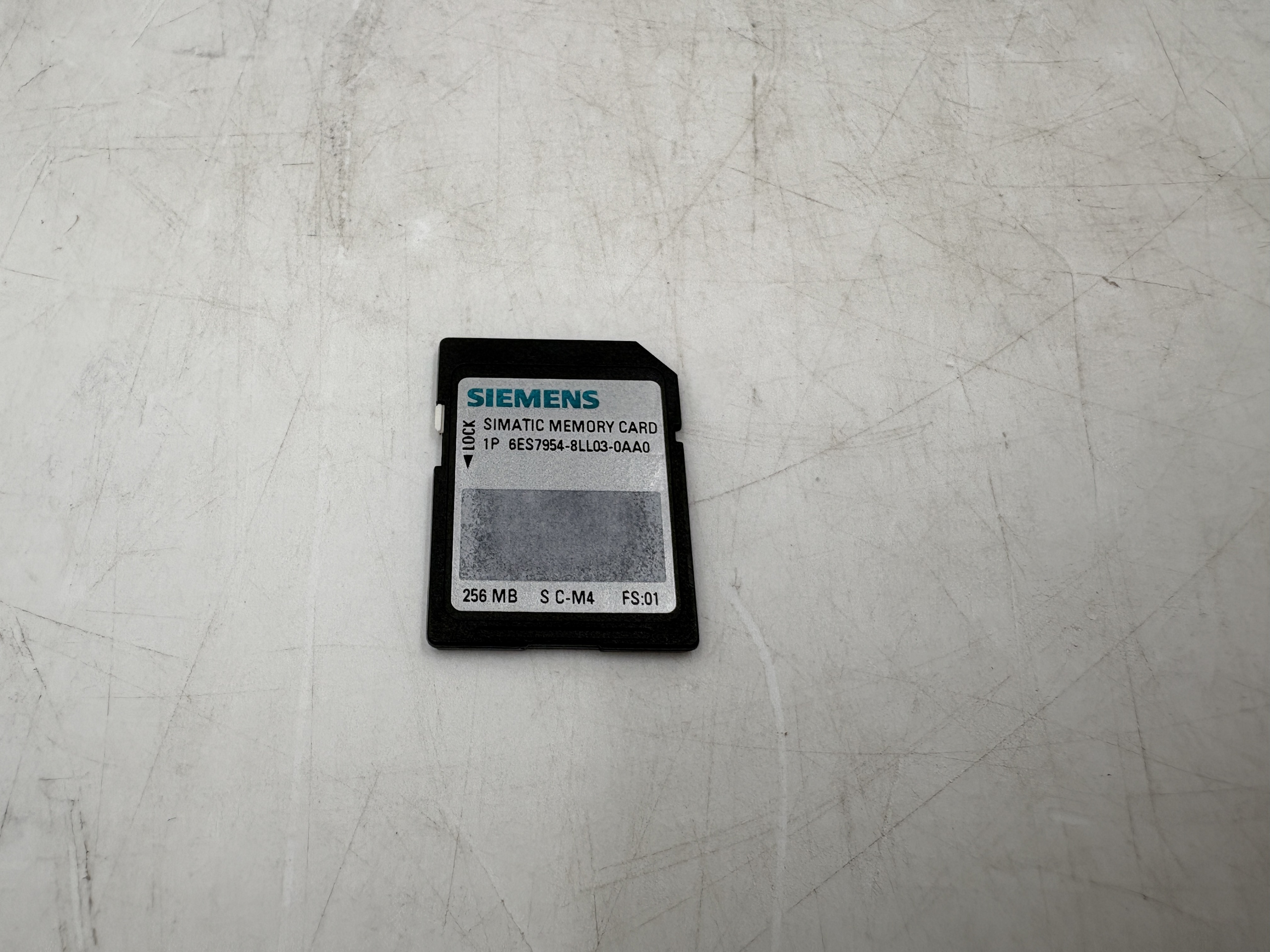 Siemens 6ES7954-8LL03-0AA0 SIMATIC S7 MEMORY CARD 256 MB — PLCs