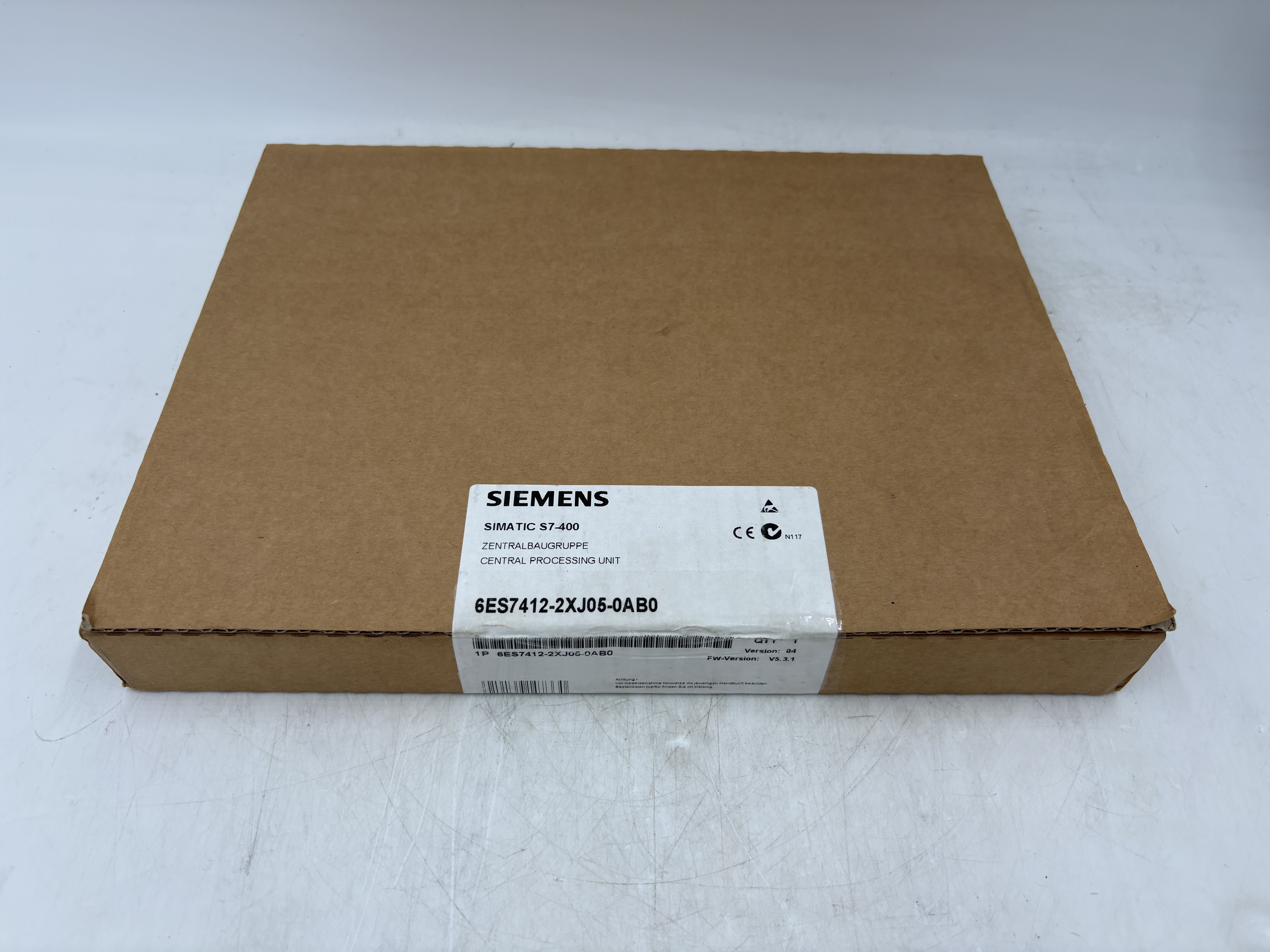 Siemens 6ES7412-2XJ05-0AB0 ********** Replacement part ********* SIMATIC S7-400, CPU 412-2 Centra... — PLCs