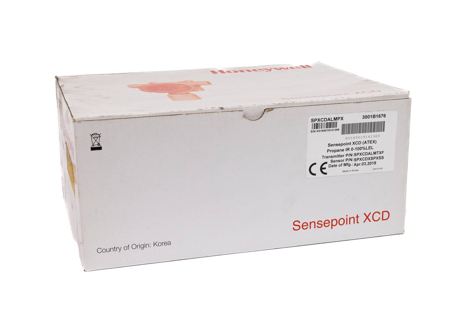 Honeywell SPXCDALMPX Sensepoint XCD Gas Detector — Näherungs- & induktive Sensoren